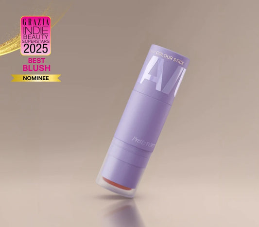 ALT+K Beauty Multipurpose Colour Stick in Pretty Loud with Grazia Indie Beauty Superstars 2025 Best Blush nominee