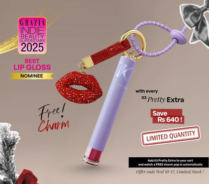 Colour Intense Lip Gloss: Pretty Extra with CHARM