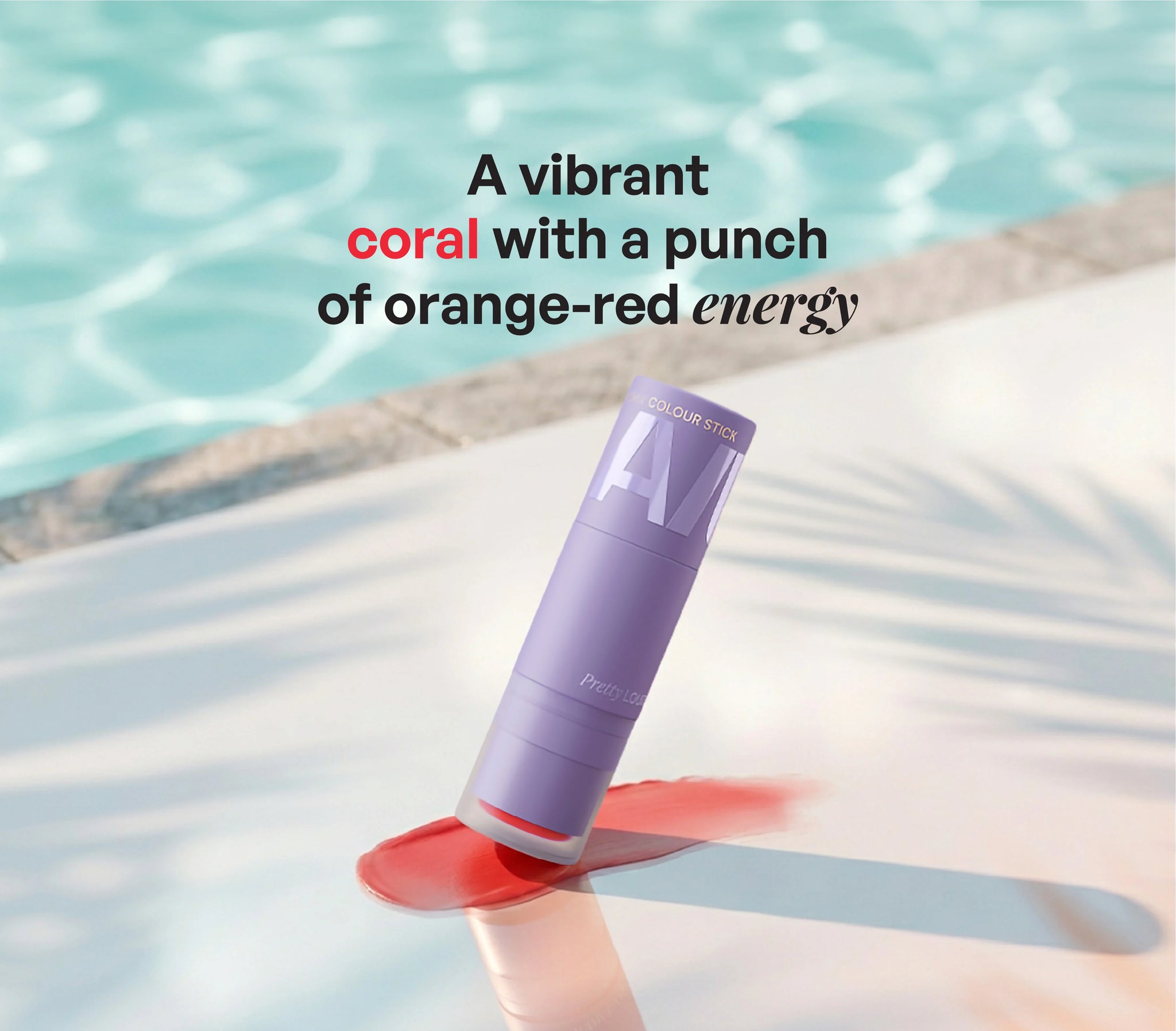 Multipurpose color stick pretty loud shade